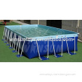 Most Durable 0.55mm PVC tarpaulin rectangular inflatable swimming pool above ground swimming pool